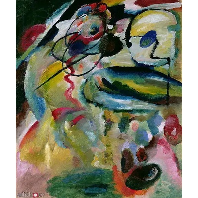 Obrazy - Kandinsky, Wassily: Abstraktní kompozice - reprodukce obrazu