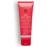 APIVITA Bee Sun Safe Hydra Fresh Face & Body SPF50 100ml Sunscreen - Pink