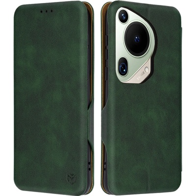 Techsuit Safe Wallet Plus puzdro pre Huawei Pura 70 Ultra – zelené