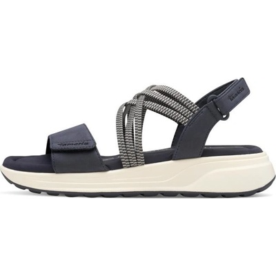 Tamaris sandály ve sportovním stylu Navy 1-28223-44