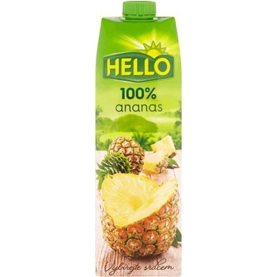 Hello Ananas 100% 1000 ml