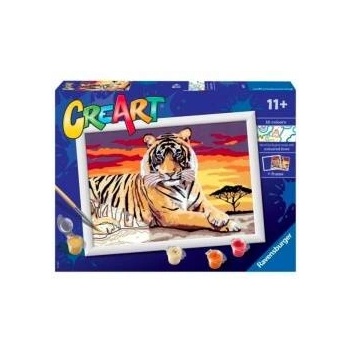 Cre Art Ravensburger Painting CreArt for Kids Tiger