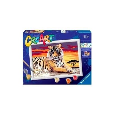 Cre Art Ravensburger Painting CreArt for Kids Tiger