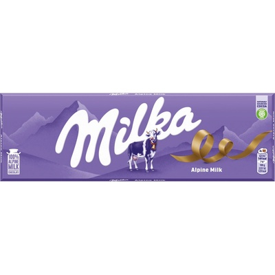 Milka Mliečna veľká čokoláda z alpského mlieka 250 g