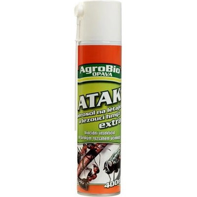AgroBio Sprej proti létajícímu a lezoucímu hmyzu Atak Extra 400ml