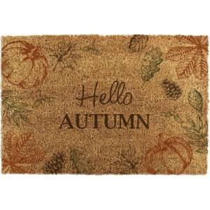 Artsy Mats Изтривалка от кокосови влакна 40x60 cm Hello Autumn - Artsy Doormats (6040W-HELLOAUTUMN)