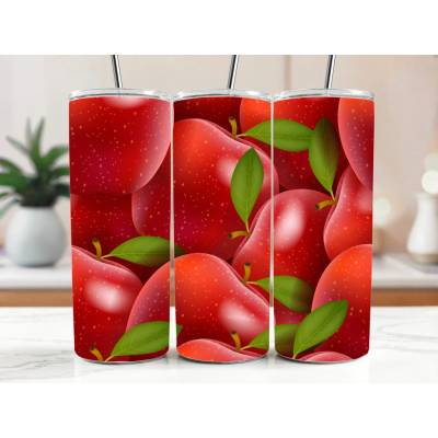 Cool termokelímek s brčkem 590 ml Šťavnatá červená jablka