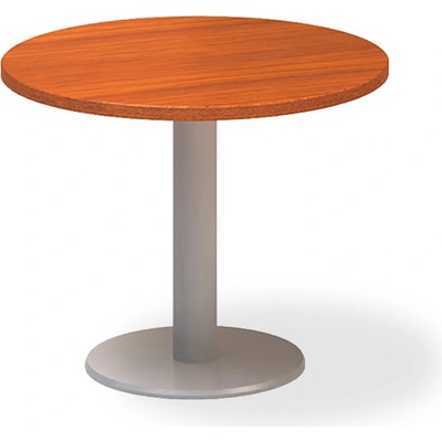Interiér Říčany Jednací stůl ProOffice, průměr 70 cm, třešeň
