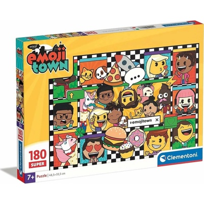 Clementoni Emoji Town 180 dielov