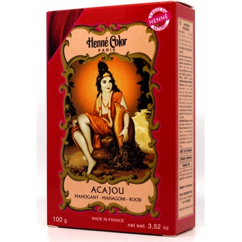 Henné Color Acajou Henna Powder Mahagónová 100 g