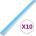 vidaXL Кабелен канал самозалепващ 60x40 мм 10 м PVC (155949)