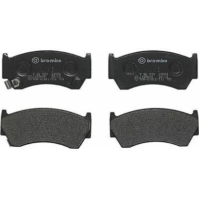 Sada brzdových platničiek kotúčovej brzdy BREMBO P 56 033