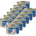 Brit Premium Котешка Храна Пиле с Говеждо 12 x 200 г
