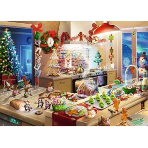 Ravensburger - Puzzle Christmas gingerbread cookies - 1 000 piese