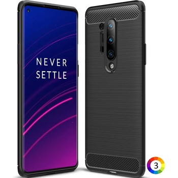 Image 1 of OnePlus 8 Pro Удароустойчив Carbon Fiber Калъф и Протектор