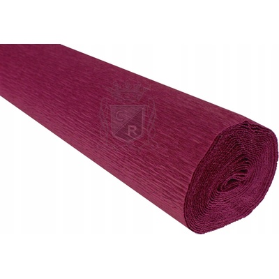 Krepový papier 180 g/m2 bordový (Cardinal Red) 50x250cm 584, Cartotecnica Rossi