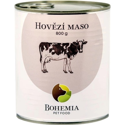 Bohemia Pet Food Hovězí maso ve vlastní šťávě 800 g
