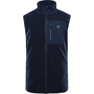 Alpine Pro Ofes pánská hřejivá vesta modrá – Zboží Dáma