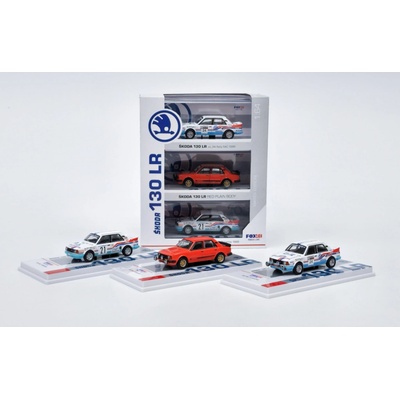 FOX18 Škoda 130 LR set 3 ks 1:64