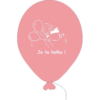 Balonky.cz Balónky k narození holčičky Je to holka !