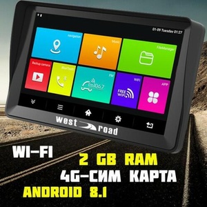 West Road WR-A72SS GPS навигация