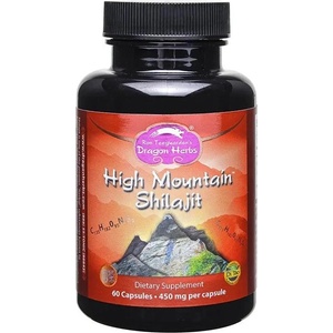 Dragon Herbs High Mountain Shilajit, 60 капсули, Dragon Herbs (005267 (526) DH)