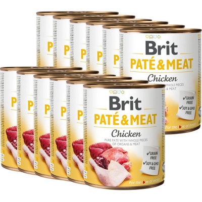Brit Paté & Meat Chicken 12 x 800 g