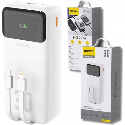 Dudao 30000 mAh biela