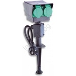 Ecolite XHWS-F03 - Екстериорна колона с контакти 4Z IP44 (EC0156)