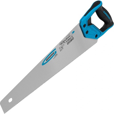 GROSS Трион за дърво Piranha, 450 мм, 11-12 TPI, закалени 3D-зъби, двукомпонентна дръжка// Gross