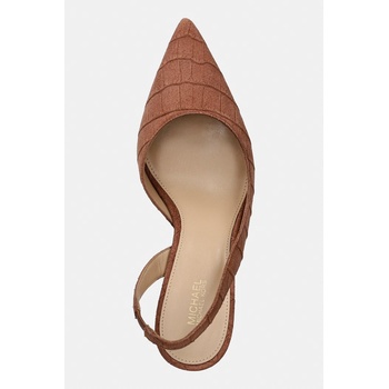 MICHAEL Michael Kors Велурени обувки с тънък ток MICHAEL Michael Kors Alina Flex Sling Pump (40S6HNMP3S.230)