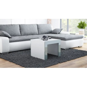 Cama meble Cama TESS60 BI/SZ кафе/странична/крайна масичка Холна маса Квадратна ф (TESS60 BI/SZ)