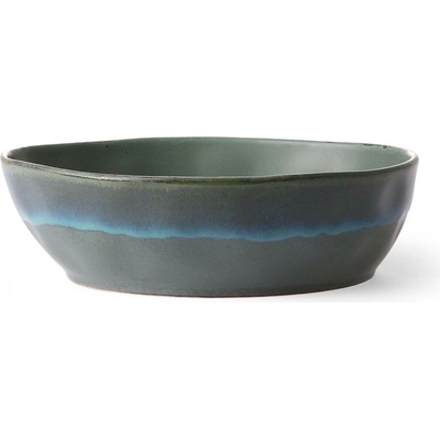 HKLIVING 2ks machová miska na cestoviny 70s moss 20 x 5 cm 800 ml