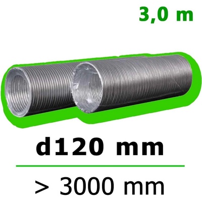 Mikawi Flextube 120 mm x 3000 mm 59-0058