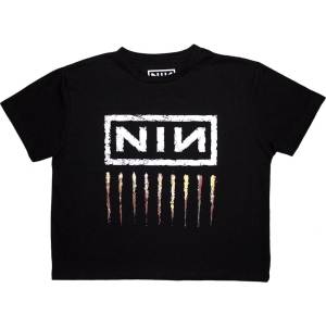 Nine Inch Nails Downward Spiral Black M Дамски Риза (NINCT04LB02)