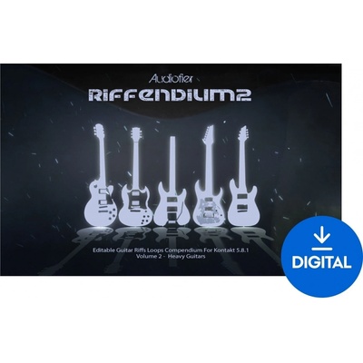 Audiofier Riffendium Vol. 2 (Digitální produkt)