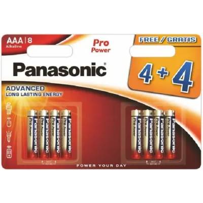 Panasonic БАТЕРИЯ lr3/8bw 4+4f pro power panasonic (panasonic 30010211)