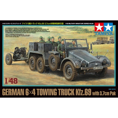 Tamiya 6×4 Truck Krupp Protze Kfz.70 1:48