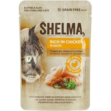 Shelma Cat kuřecí a rajčata 28 x 85 g