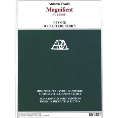 Antonio vivaldi: magnificat rv 610/611 noty na klavír zpěv – Hledejceny.cz