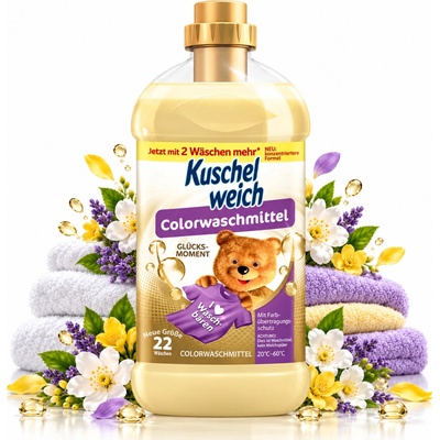 Kuschelweich prací gel Color Glücksmoment 1,1 l 22 PD