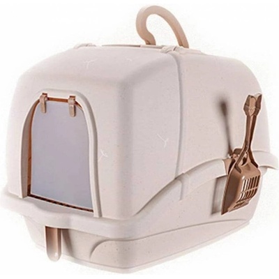 Tiger's Heart Съд за котешка тоалетна закрит, с лопатка, с отваряща се предна част