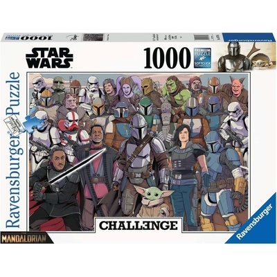RAVENSBURGER Challenge Star Wars Baby Yoda 1000 dielov