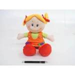 ASKATO Rag doll, 45 cm, cw. motor. pomar. 3+, fol