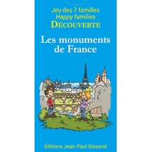 JEU DES 7 FAMILLES DECOUVERTE - LES MONUMENTS DE FRANCE