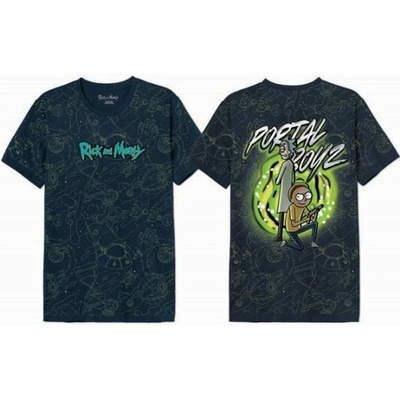 Rick and Morty oversized t-shirt Portal Boyz