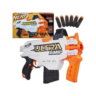 Hasbro Nerf Ultra AMP Launcher + 6 Foam Cartridges ZA4584