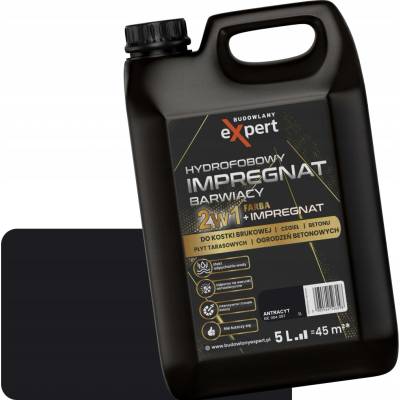 Impregnace na zámkovou dlažbu Budowlany Expert antracit 5 l, vydatnost 45 m2/l