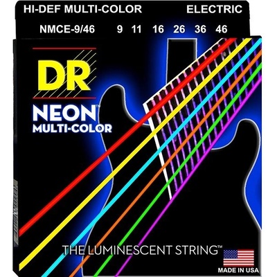 DR Strings Neon Multi-Color NMCE-9/46