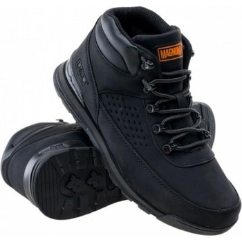 Magnum Cedari Mid čierné volnočasové topánky Čierná